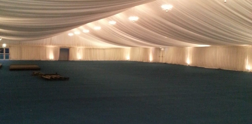 100x30m marquee lighting