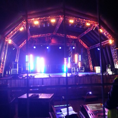 12m Inflatable Stage With Internal Truss