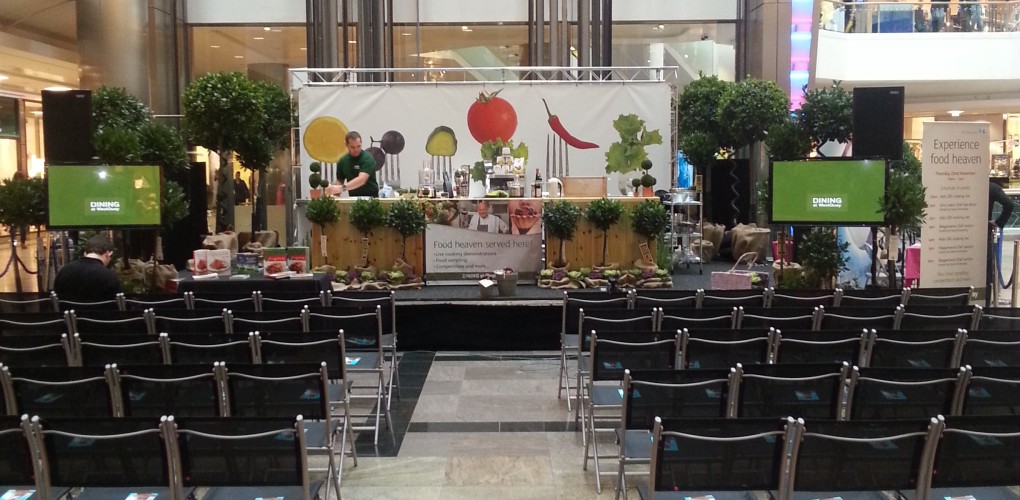 Cooking Demonstration At West Quay Shopping Center