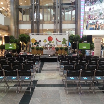 Cooking Demonstration At West Quay Shopping Center
