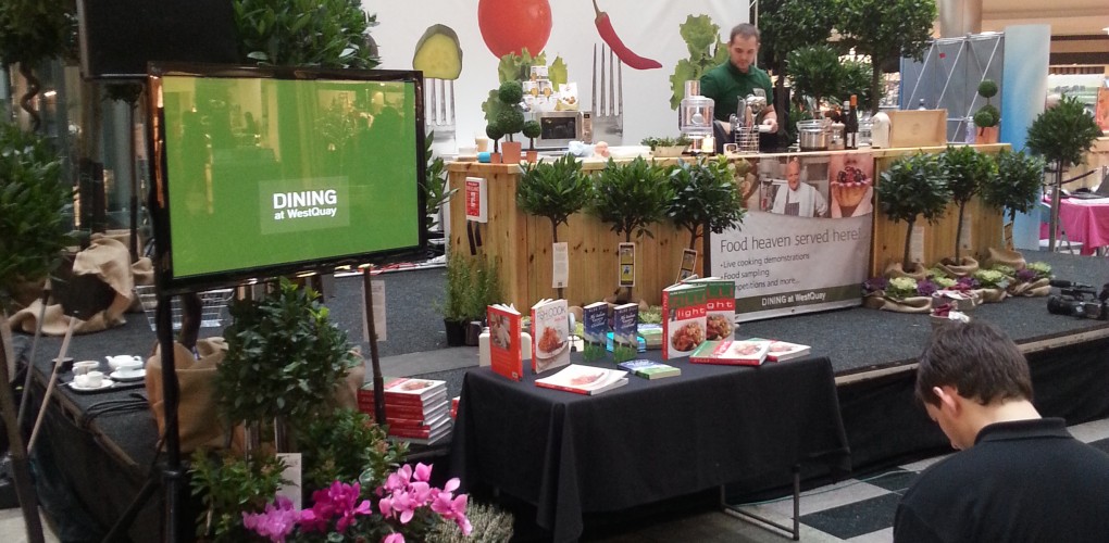 Cooking Demonstration At West Quay Shopping Center