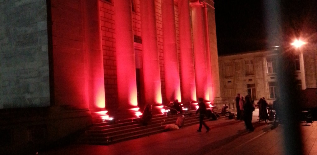 Southampton Guildhall Uplighting